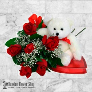 Ukraine Roses Bouquet #17