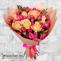 Ukraine Roses Bouquet #48