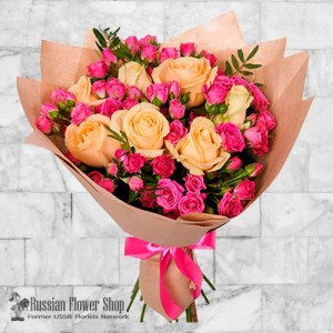 Ukraine Roses Bouquet #48